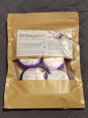 Relaxation Shower Steamers - Lavender Scented (Purple)